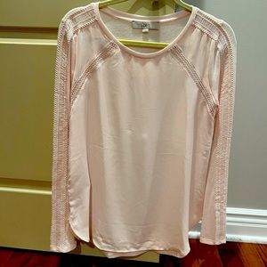 Loft blouse pink